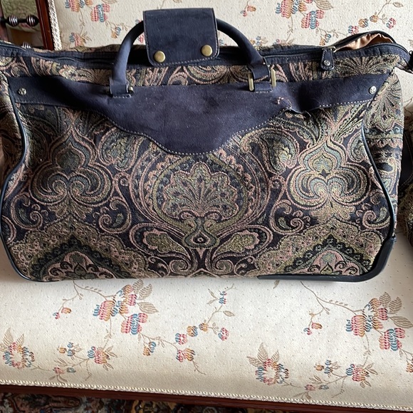 Reba Other Reba Tapestry Luggage Poshmark